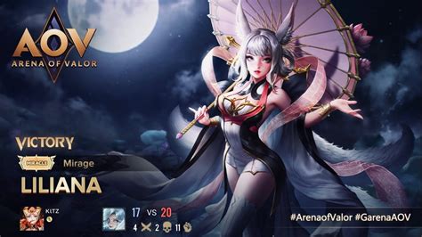 Aov Arena Of Valor Liliana Gameplay Youtube