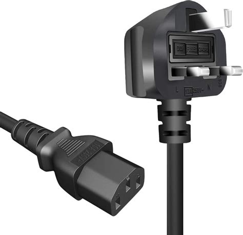 Buy Fedus 3m Computer Power Cable Cord For Desktops Pc And Printersmonitor Smps Power Cable Iec