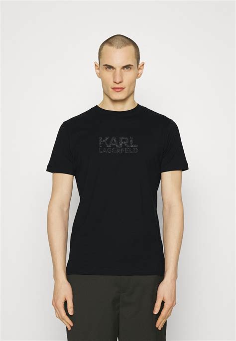 Karl Lagerfeld T Shirt Print Blackschwarz Zalandoat