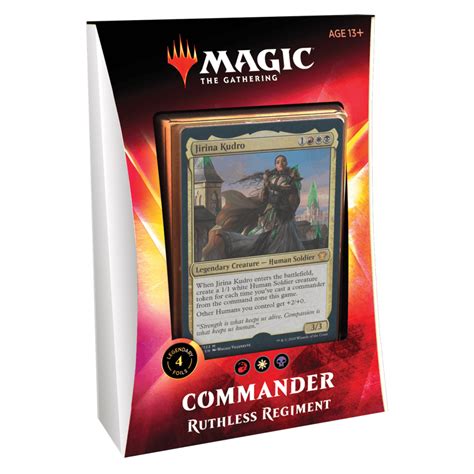 Ikoria Lair Of Behemoths Commander Deck Ruthless Regiment