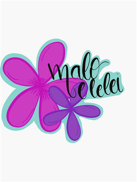 "Malo e lelei- tonga" Sticker by sammy-j-wammy36 | Redbubble