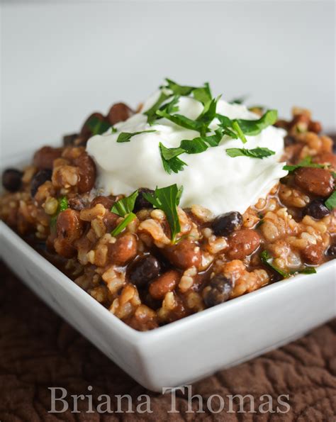 Easy Mixed Rice And Beans Briana Thomas