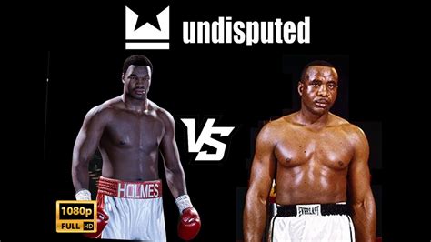 Larry Holmes Vs Sonny Liston Undisputed Boxing Game Full Fight