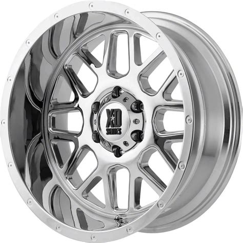 XD Silverado 1500 Grenade Chrome 6 Lug Wheel 18x9 12mm Offset