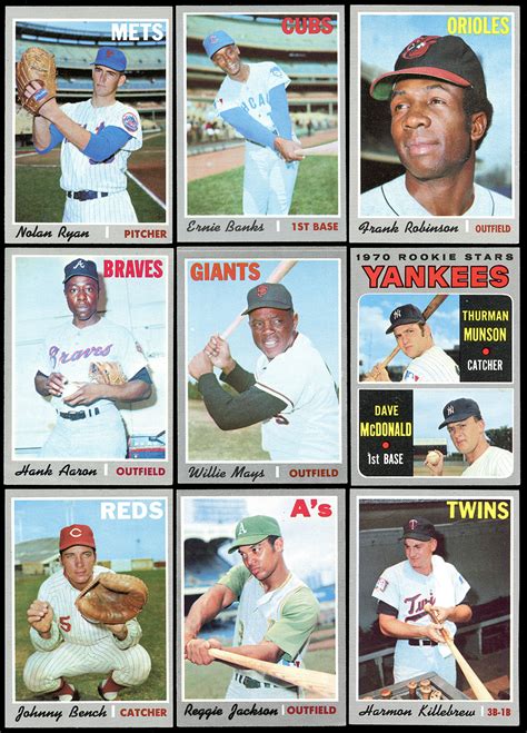 Lot Detail Topps Baseball Complete Set