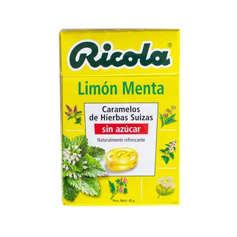 Caramelo Limón Menta 45g RICOLA SecretoVerde