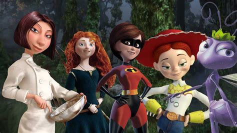 Disney Pixar Ladies | Disney pixar characters, Pixar characters, Disney