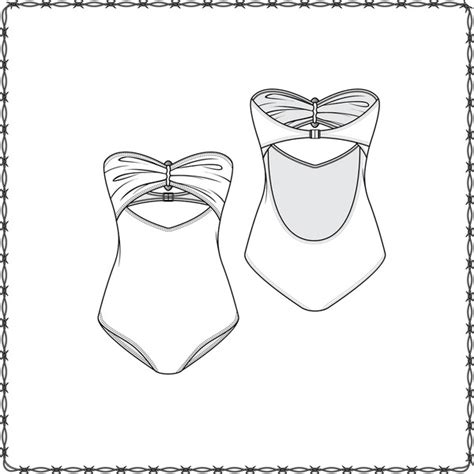4 027 Bikini Sketch Flat Royalty Free Images Stock Photos Pictures