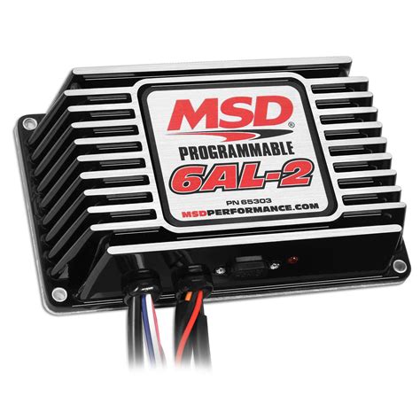 Msd 65303 Msd Black Digital Programmable 6al 2