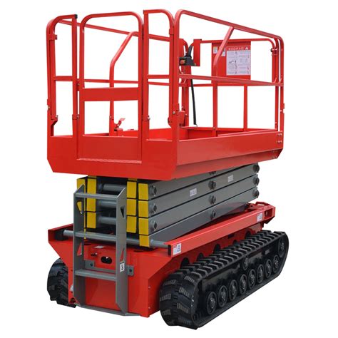 M Kg Hydraulic Crawler Scissor Lift Platform With Track Rumah Lift