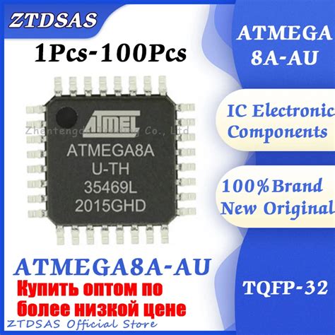 Chip Piezas ATMEGA8A ATMEGA8 ATMEGA ATM IC MCU 8BIT 8KB FLASH ATMEGA8A