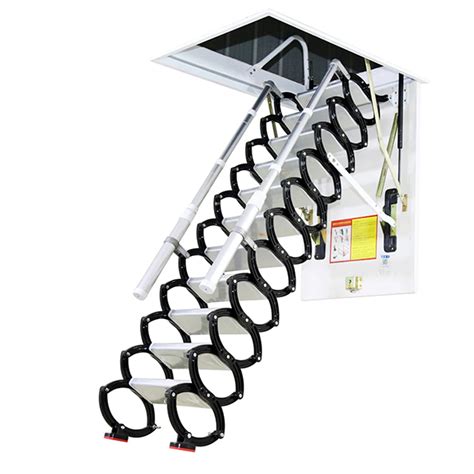 Attic Ladder With Hatch Telescopic Folding Attic Stairs Drop Ceiling