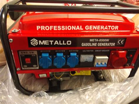 Generatoare electrice profesionale generator electric în 4 timpi meta