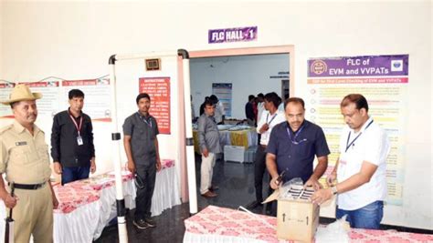 Preparing For Lok Sabha Elections First Level Checking Of Voting