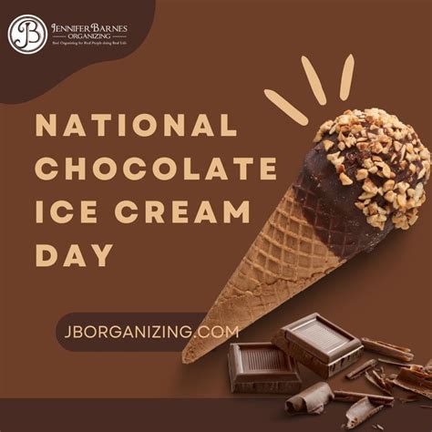 June 7th National Chocolate Ice Cream Day Chocolate Ice Cream Ice