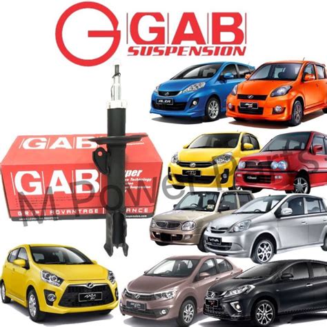 Original Gab Absorber Perodua New Myvi Myvi Myvi Icon Myvi Lagi Best