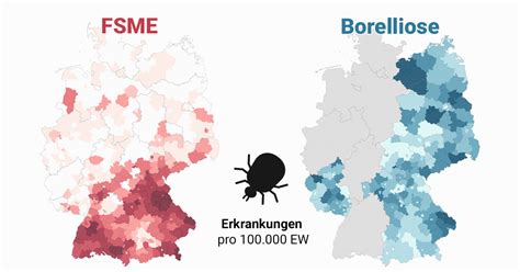 Zecken Atlas Wo Sich Zecken In Deutschland Festsaugen