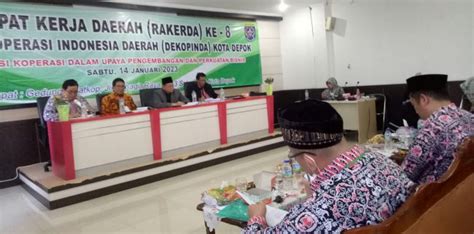 Aspemkesra Kota Depok Sri Utomo Hadir Di Acara Rakerda Dekopinda