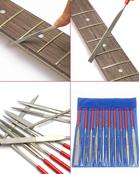 Guitar Nut Files Needle Fret Saddle Files Guitar Repair Luthier Tools