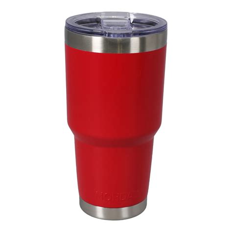 VASO TÉRMICO 30OZ ACERO INOXIDABLE ROJO The Home Depot México