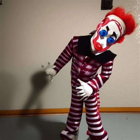 A Creepy Clown Animatronic · Creative Fabrica