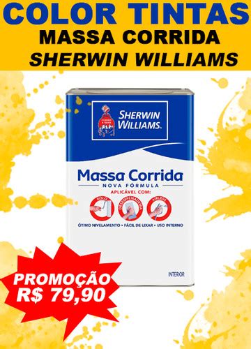 Massa Corrida Sherwin Williams Color Tintas Ourinho