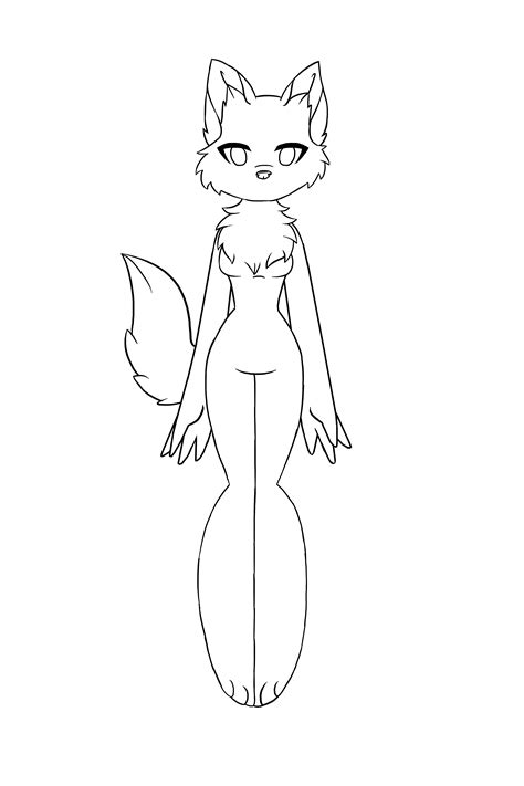 Wolf Anthro Base