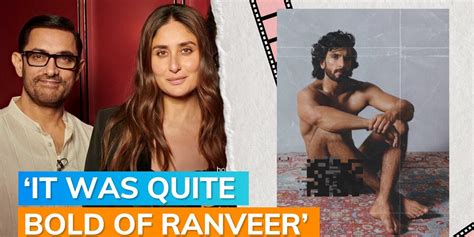 Koffee With Karan 7 Aamir Khan And Kareena Kapoor Khan React To Ranveers Nude Photoshoot