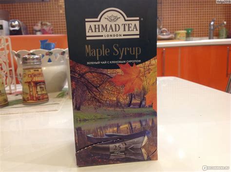 Зеленый чай AHMAD с кленовым сиропом - «Отличный зеленый чай!!» | отзывы