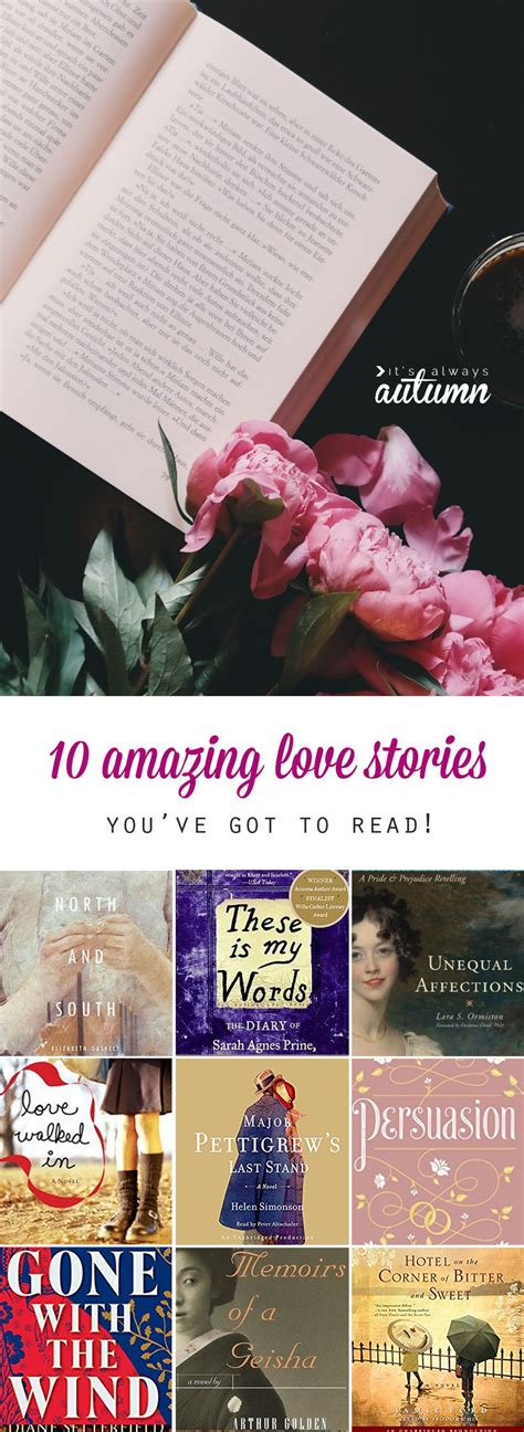 10 Beautiful Love Stories Romantic Novels Artofit