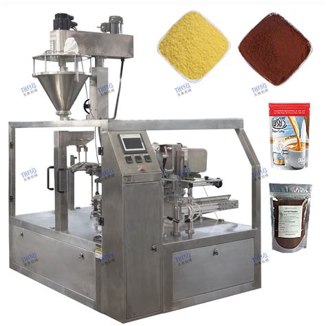 Milk Masala Chili Spices Powder Packing Machine Machine Doypack Plastic