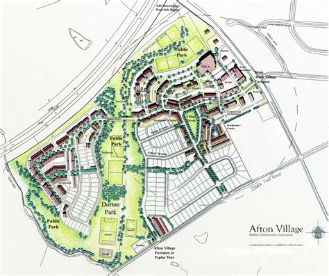 Afton Village Site Map | Afton Village – A New Old Neighborhood in ...