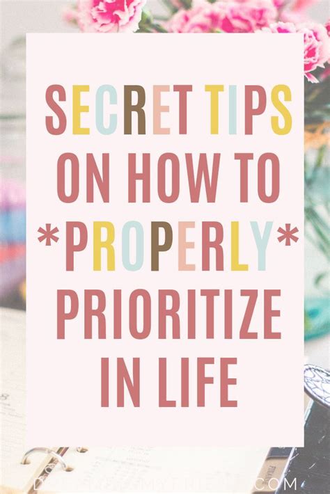 How To Prioritize Your Life Top 10 Priorities In Life Importance Of