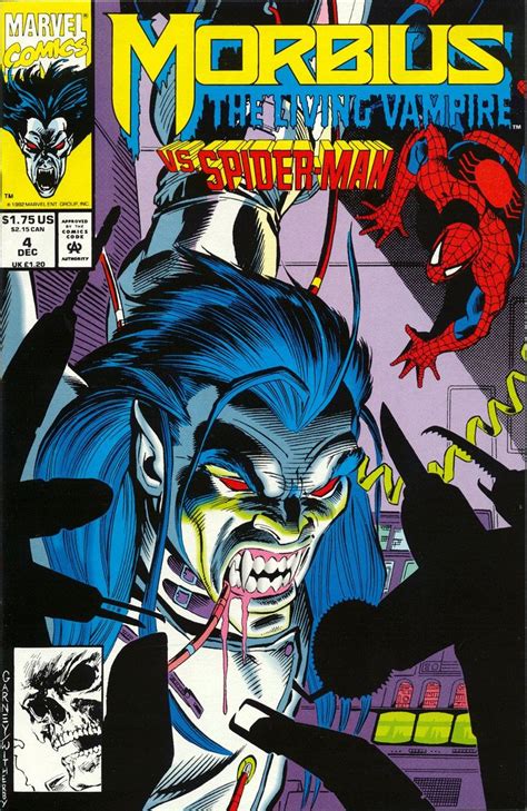 Morbius The Living Vampire Vol 1 4 Cover Art By Ron Garney And Mike