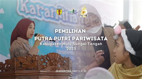 PEMILIHAN PUTRA PUTRI PARIWISATA KABUPATEN HULU SUNGAI TENGAH 2023