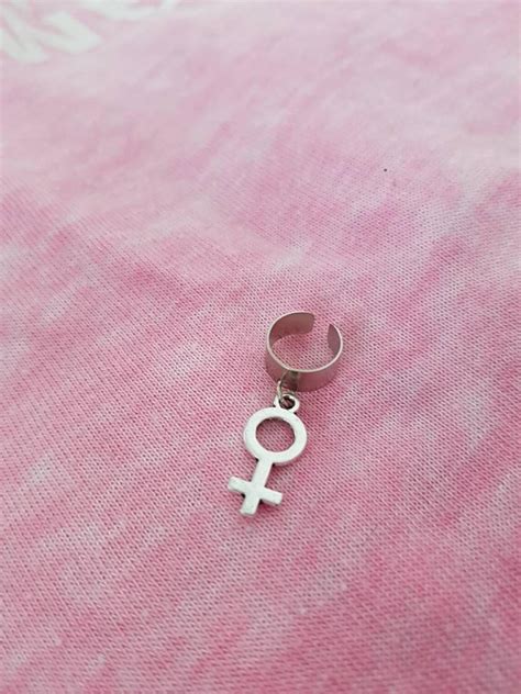 Feminist Ear Cuff Lesbian Gift LGBT Jewellery Lesbian Etsy