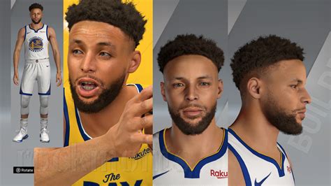 Stephen Curry Cyberface Hair And Body Model By Emnashow K For K