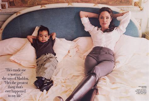 Angelina & Son Maddox - Angelina Jolie Photo (178937) - Fanpop