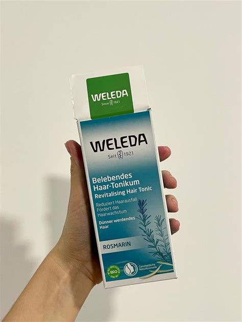 Тонік-стимулятор при втраті волосся з екстрактом розмарину weleda ...