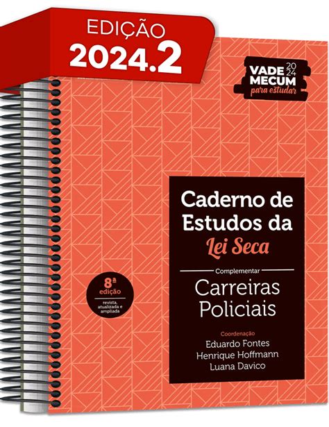 Caderno De Estudos Da Lei Seca Universit Rio E Oab