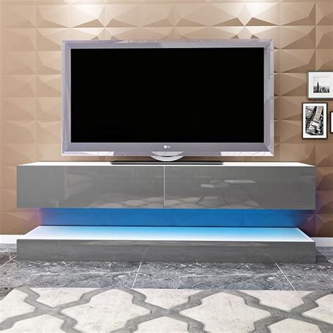 Mueble De TV Flotante Mueble De TV Colgante Moderno LED Para Sala De