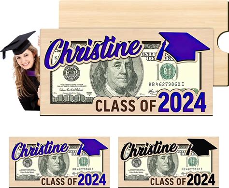 Amazon Generic Personalized Graduation Money Holder Custom