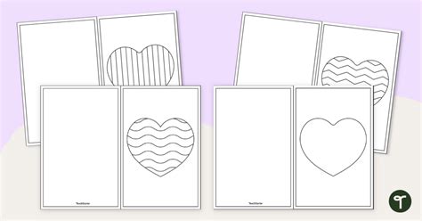 Four Fold Greeting Card Template