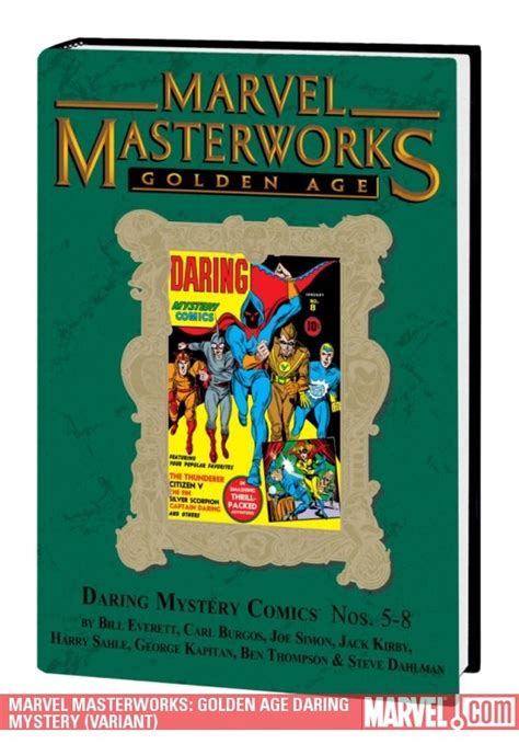 Marvel Masterworks Golden Age Daring Mystery Vol 2 Variant