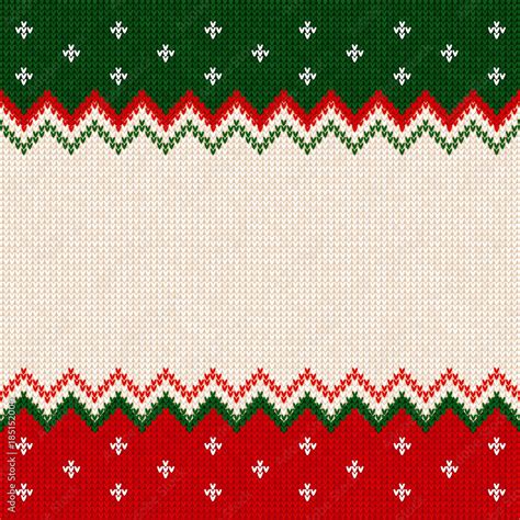 Green Christmas Sweater Background