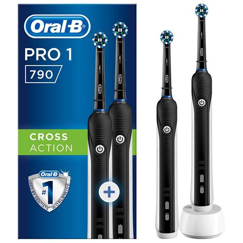 Oral B Pro DUO El tandbørster Pro 790 BLACK Oral B Pro Eltandbørster