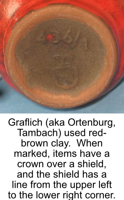 West And East German Pottery Marks And Identification