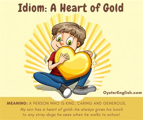 Read more sentence examples of the idiom "a heart of gold" at ...