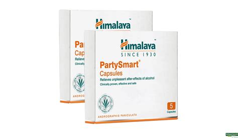 Buy Himalaya Partysmart Capsules, 5 capsules Online at Best Prices ...