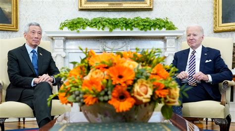 Biden Hosts Singapore's Prime Minister at White House